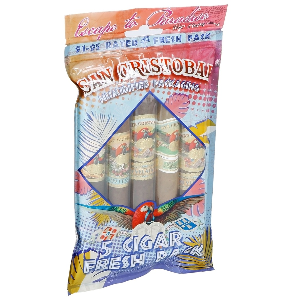 San Cristobal Fresh Pack 5-Cigar Sampler