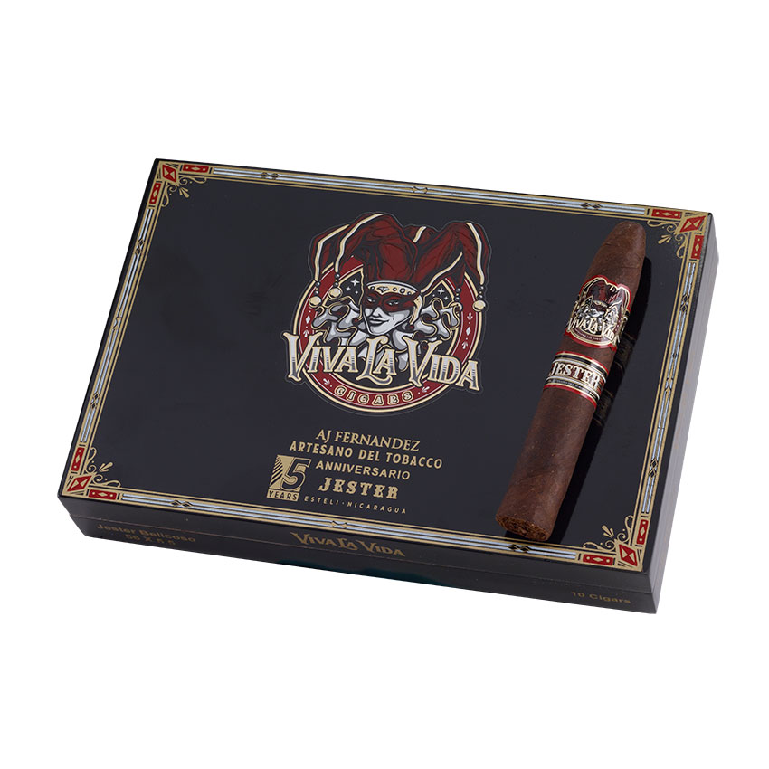 Viva La Vida 5th Anniversary Jester Belicoso 5"1/2 * 56