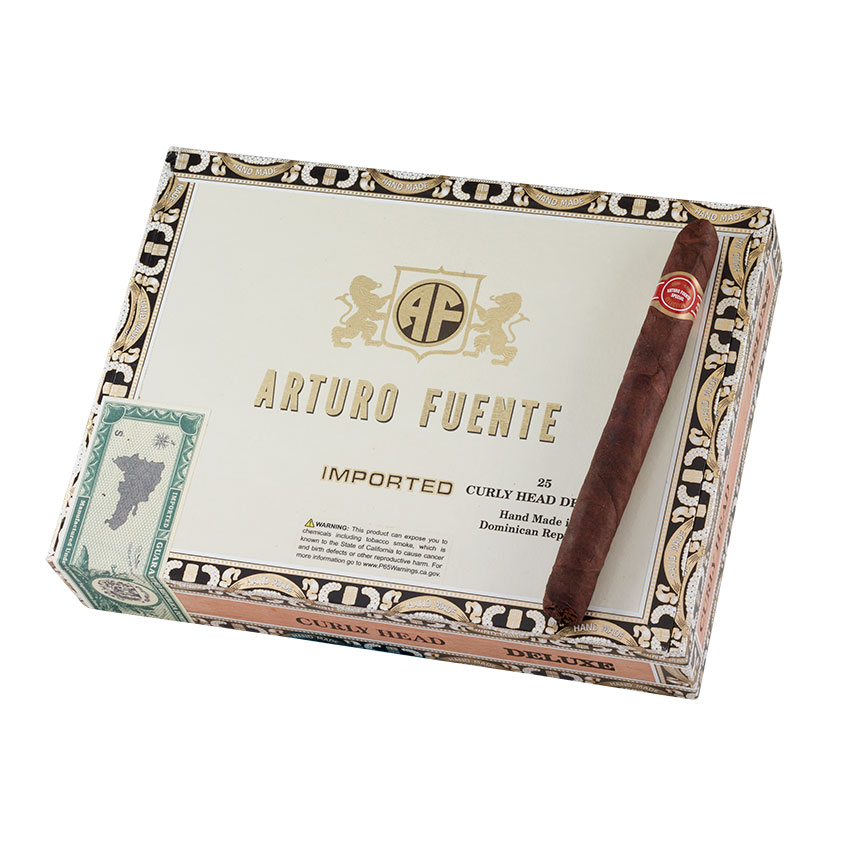 Arturo Fuente Natural Curly Head Deluxe 6"1/2 * 43