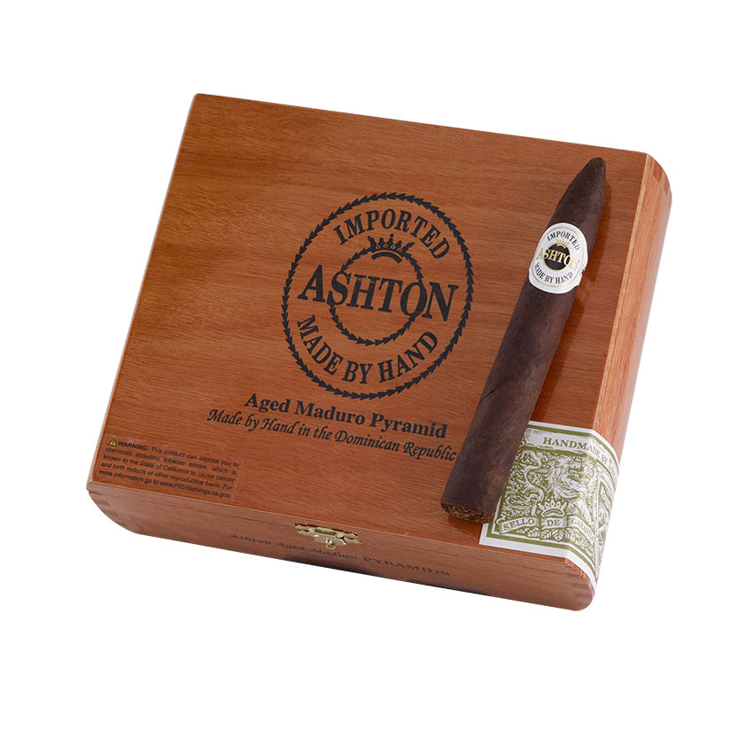 Ashton Aged Maduro Pyramid 6" * 52