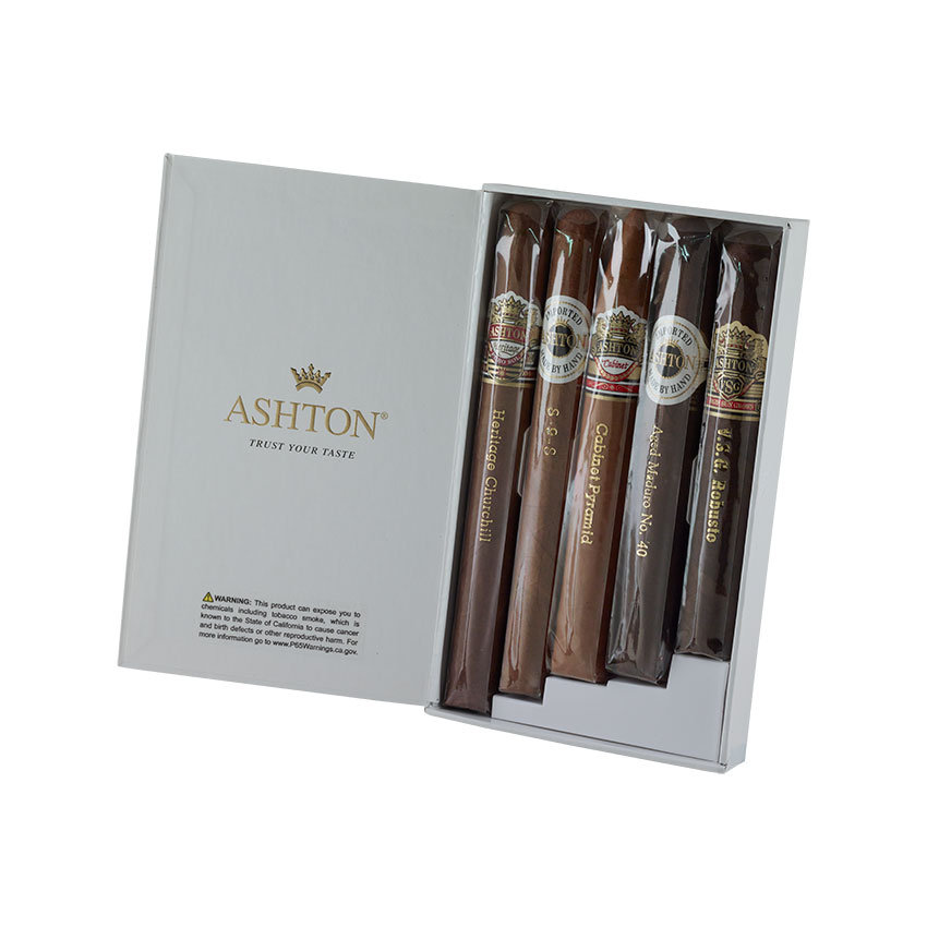 Ashton Assortment, 5-cigar sampler
