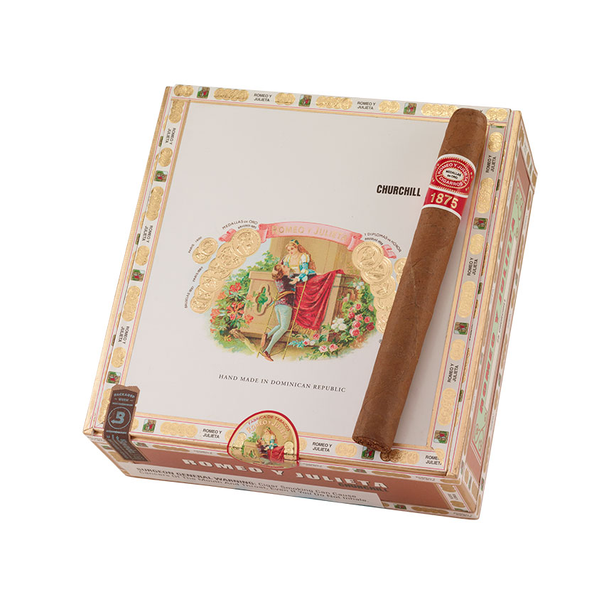 1875 By Romeo y Julieta Churchill 7" * 50