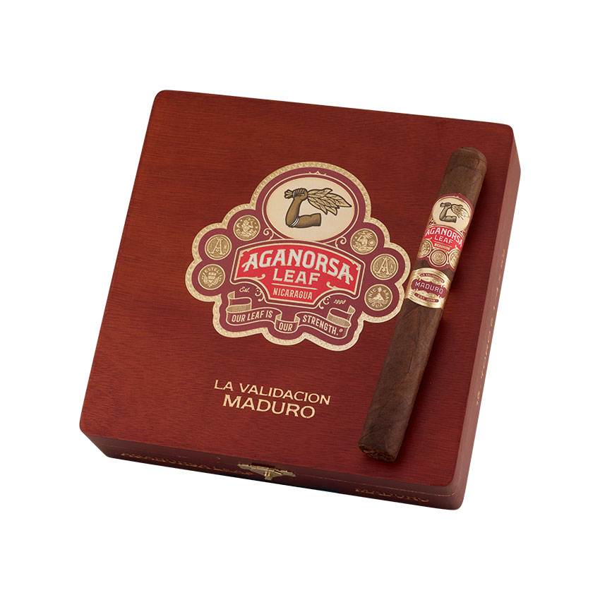 Aganorsa Leaf Validacion Maduro Toro 6"1/4 * 52