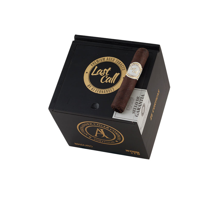 AJ Fernandez Last Call Maduro Corticas 4" * 52
