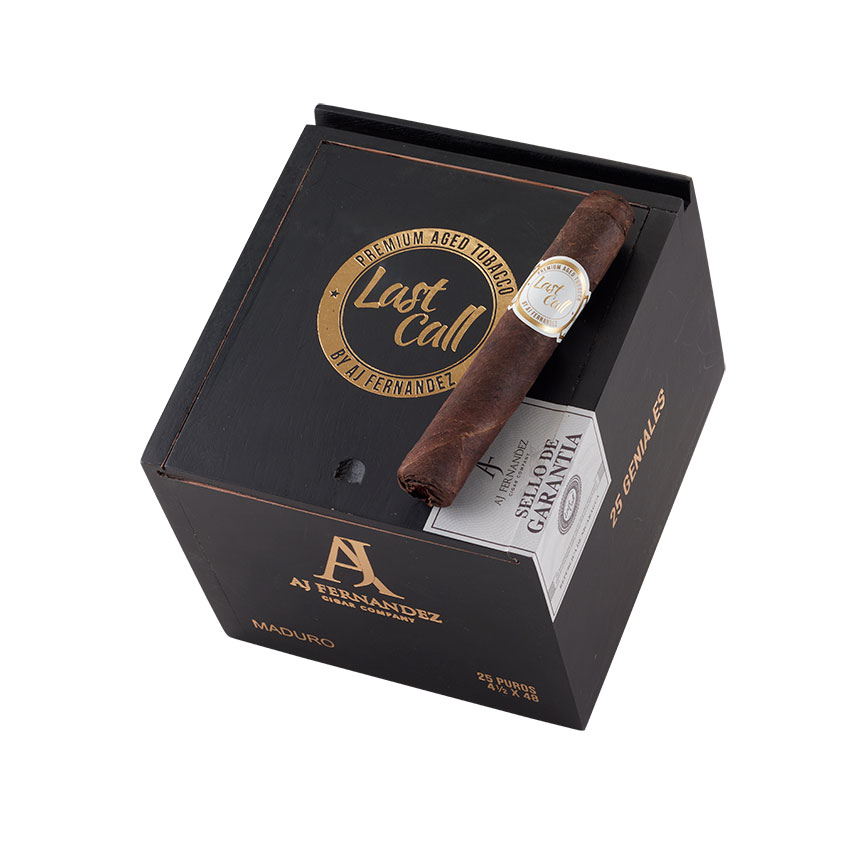 AJ Fernandez Last Call Maduro Geniales 4"1/2 * 48