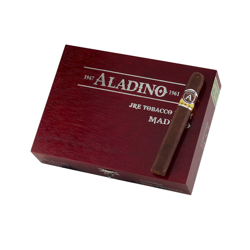 Aladino Maduro Box Pressed Corona 5" * 44