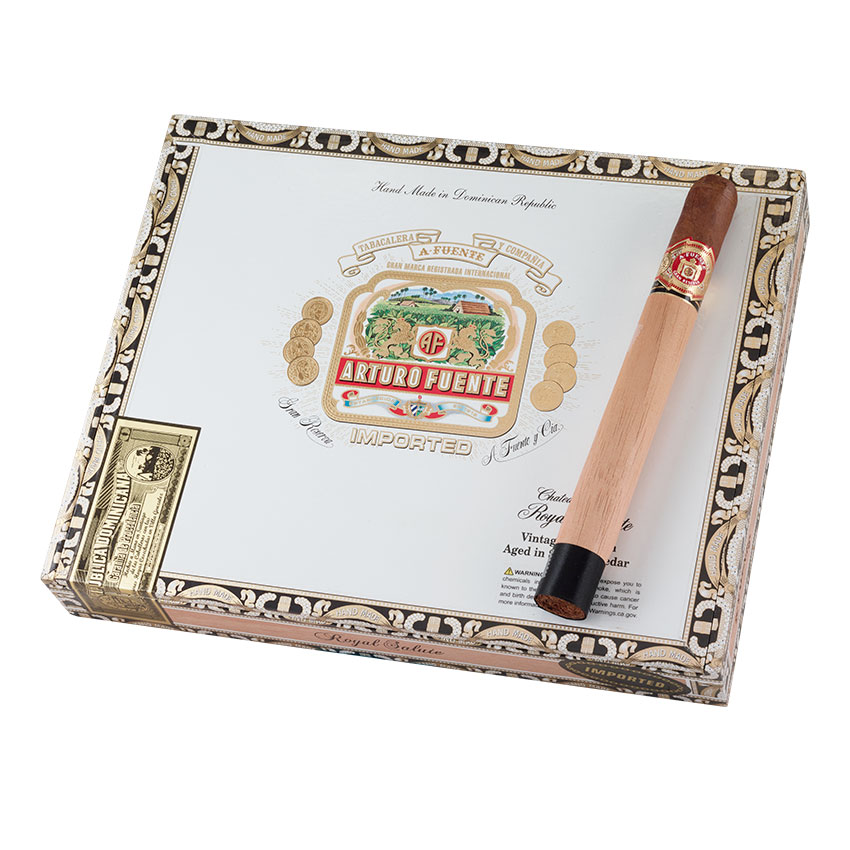 Arturo Fuente Sun Grown Chateau Royal Salute 7"5/8 * 54