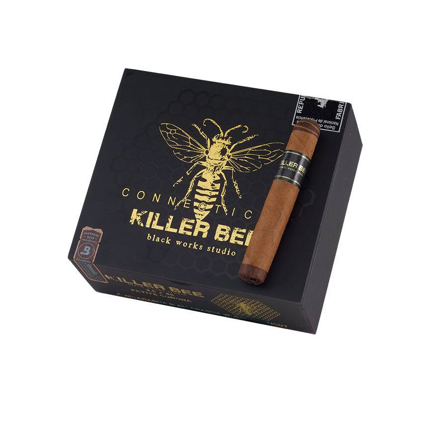 BLK WKS Killer Bee Connecticut Petite Corona 4"1/2 * 46