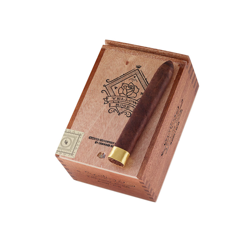 Crowned Heads Yellow Rose 6"1/4 * 54