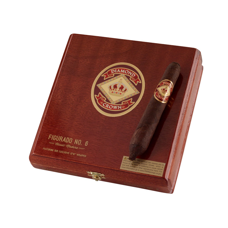 Diamond Crown Maduro Figurado No. 6 6" * 64
