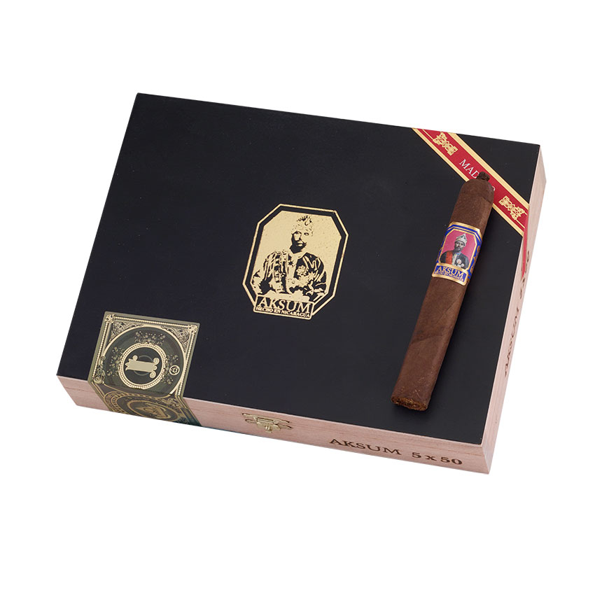 Foundation Aksum Maduro Robusto 5" * 50