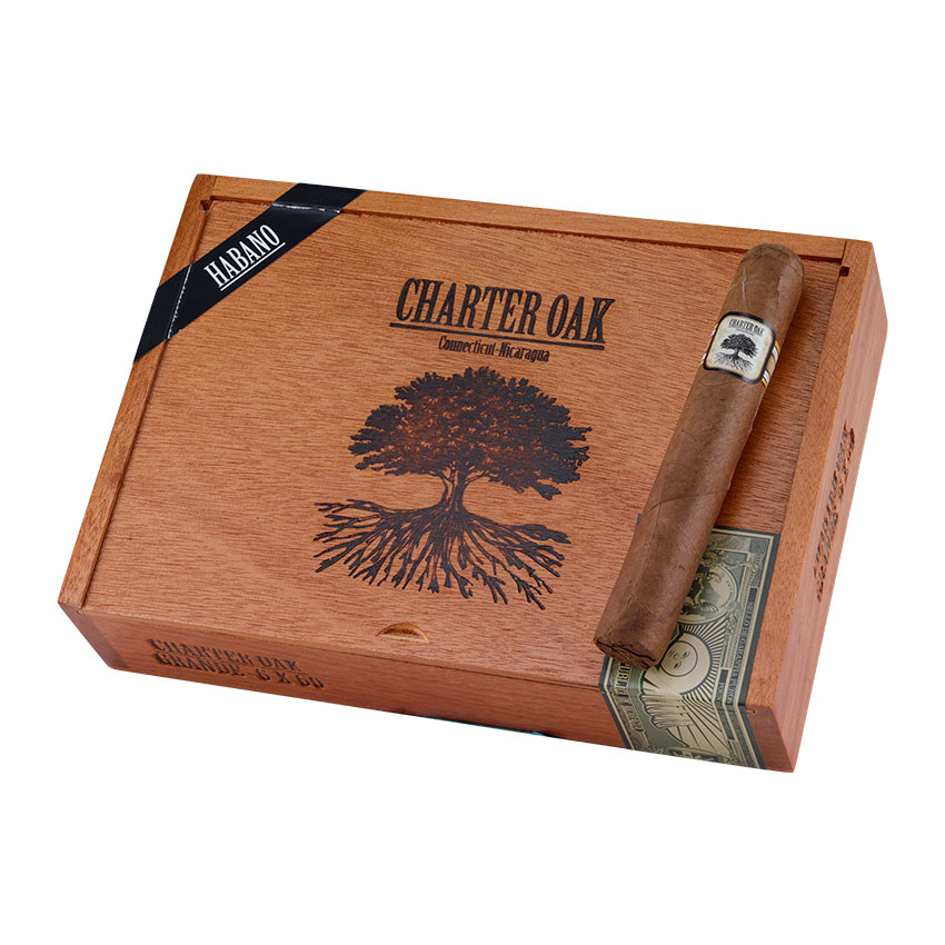 Foundation Charter Oak Habano Toro 6" * 52