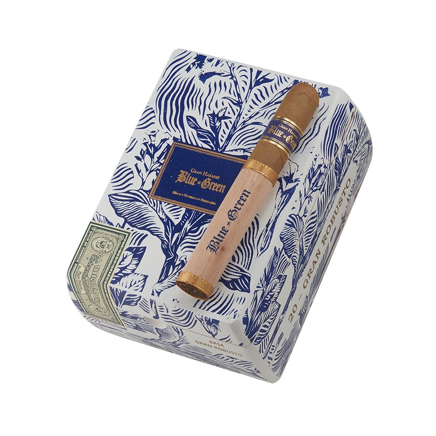 Gran Habano Blue in Green Gran Robusto 6" * 54