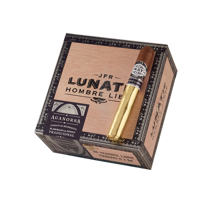 JFR Lunatic Habano Hombre Libre 6" * 54