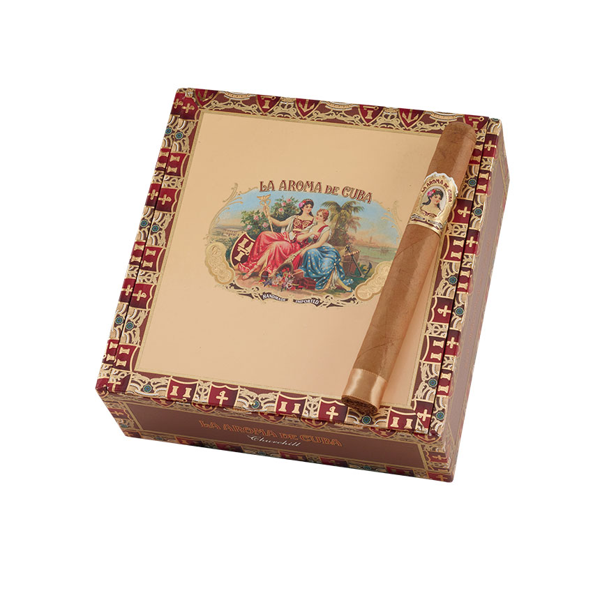 La Aroma de Cuba Connecticut Churchill 7" * 50