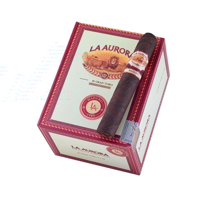 La Aurora 1985 Maduro Gran Toro 6" * 58