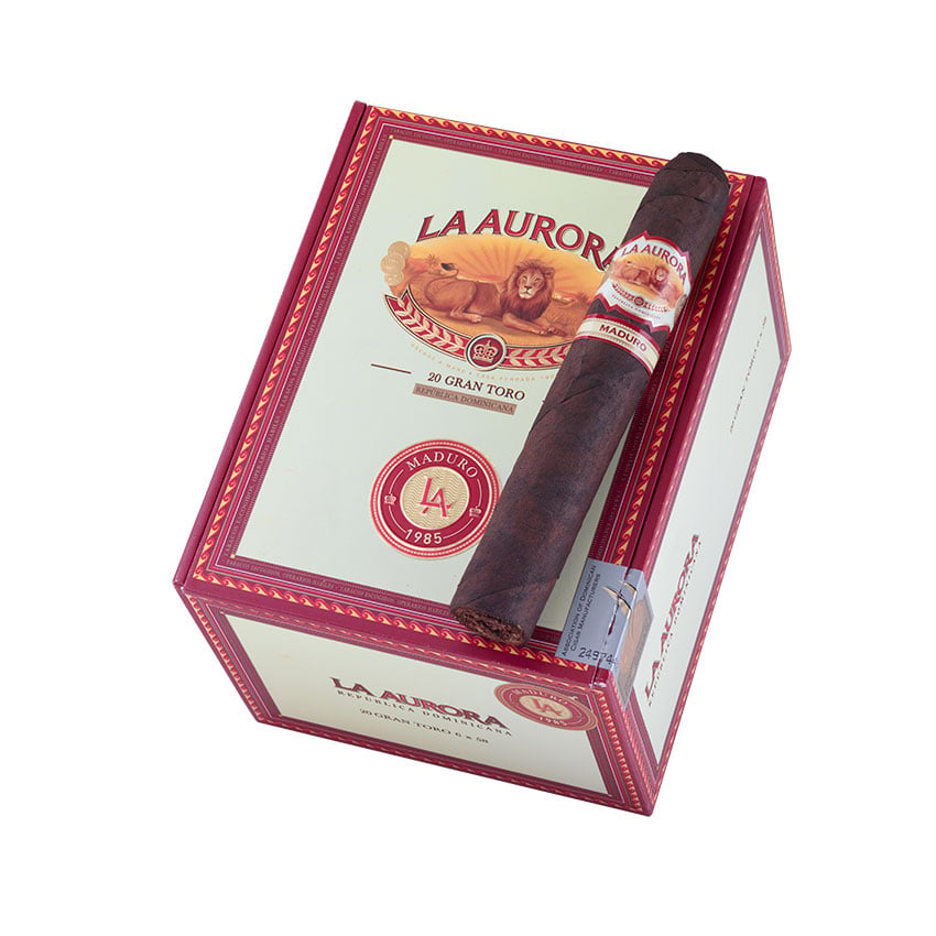 La Aurora 1985 Maduro Gran Toro 6" * 58