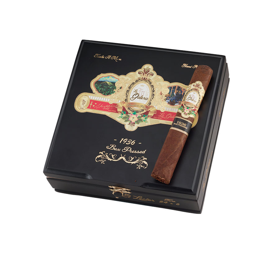 La Galera 1936 Box Pressed El Lector Toro 6" * 54