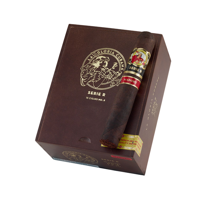 La Gloria Cubana Serie R Maduro No. 8 7" * 70