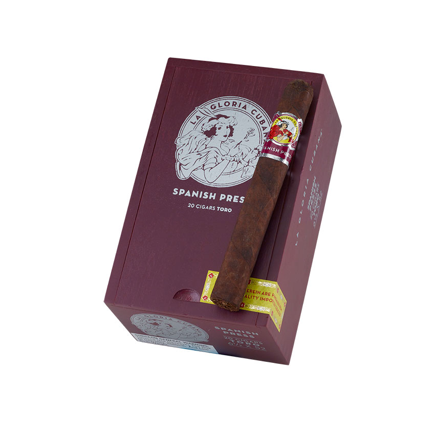 La Gloria Cubana Spanish Press Toro 6"1/2 * 52