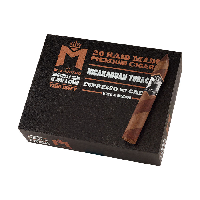 M by Macanudo Espresso Belicoso 6" * 54