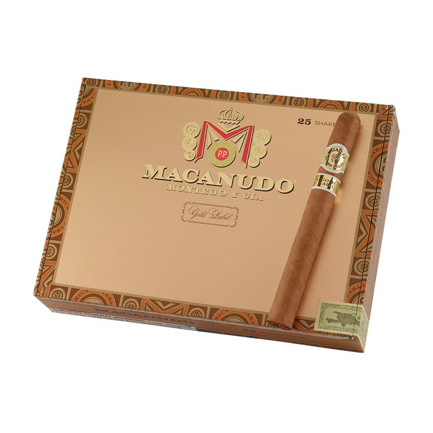 Macanudo Gold Label Shakespeare 6"1/2 * 45