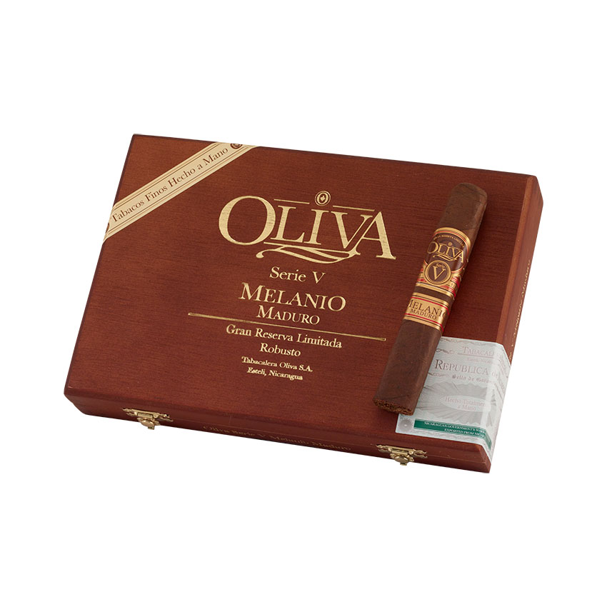 Oliva Serie V Melanio Maduro Robusto 5" * 52