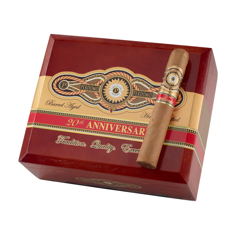 Perdomo 20th Anniversary Connecticut Gordo 6" * 60