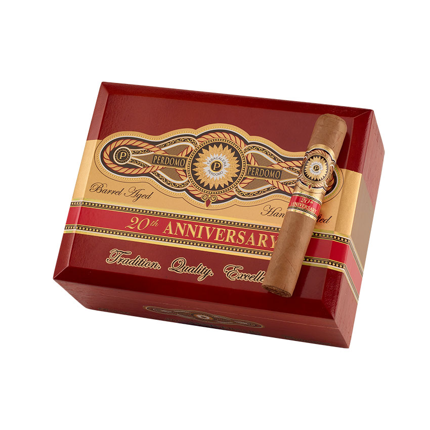 Perdomo 20th Anniversary Connecticut Robusto 5" * 56