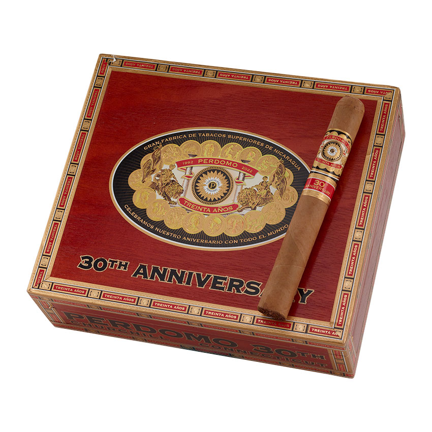 Perdomo 30th Anniversary Connecticut Churchill 7" * 54