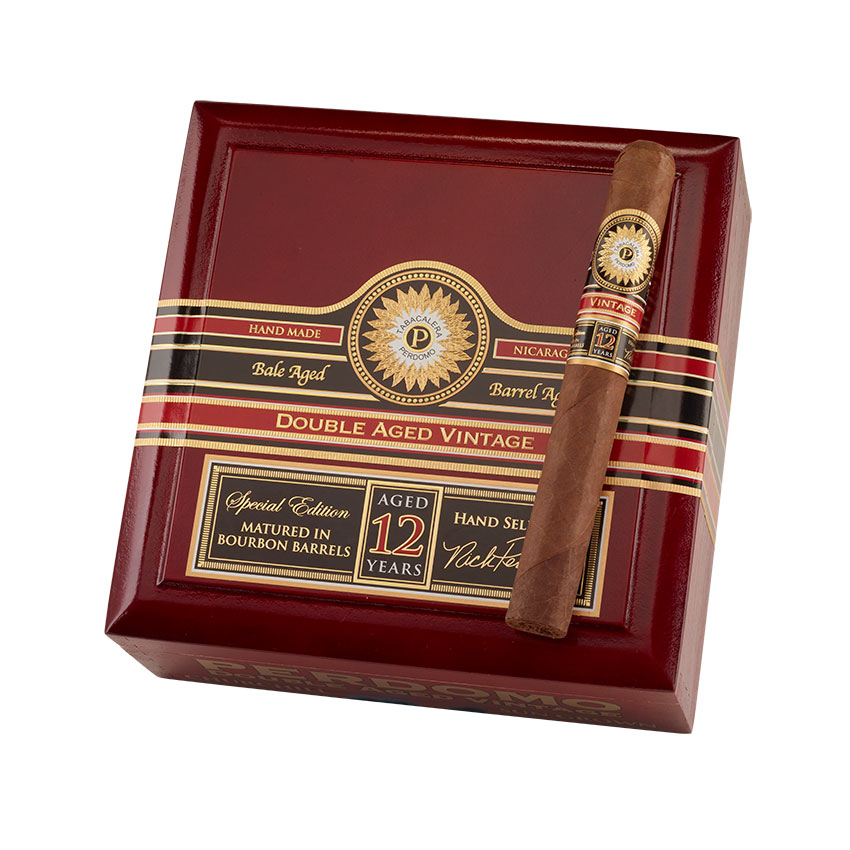 Perdomo Double Aged 12 Year Sun Grown Churchill 7" * 56