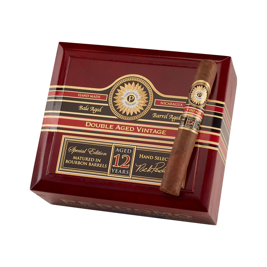 Perdomo Double Aged 12 Year Sun Grown Epicure 6" * 56