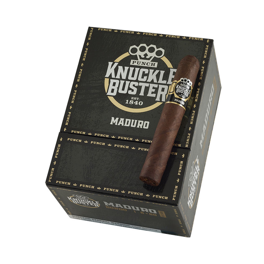 Punch Knuckle Buster Maduro Gordo 6" * 60
