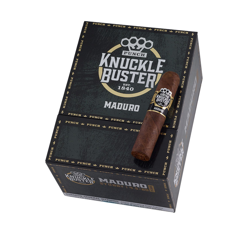 Punch Knuckle Buster Maduro Stubby 4"1/2 * 60