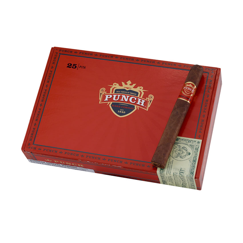 Punch Rare Corojo Pitas 6"1/8 * 50