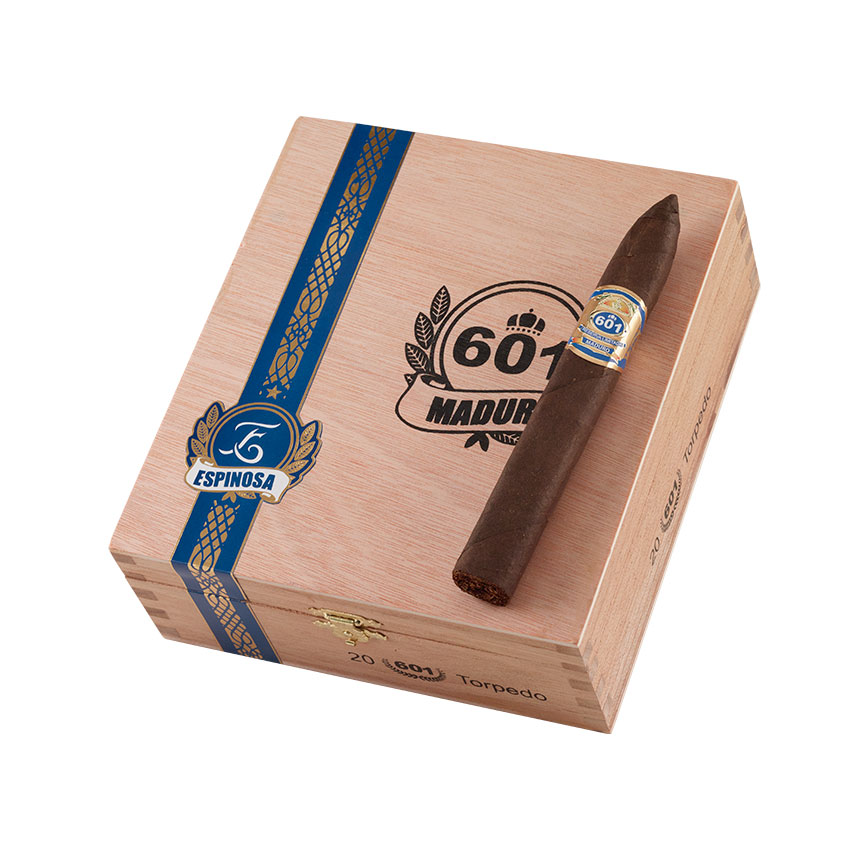 601 Maduro Box Press Torpedo 6"1/8 * 52
