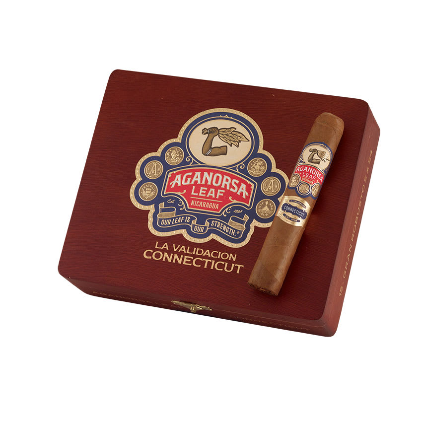 Aganorsa Leaf La Validacion Connecticut Gran Robusto 5" * 54