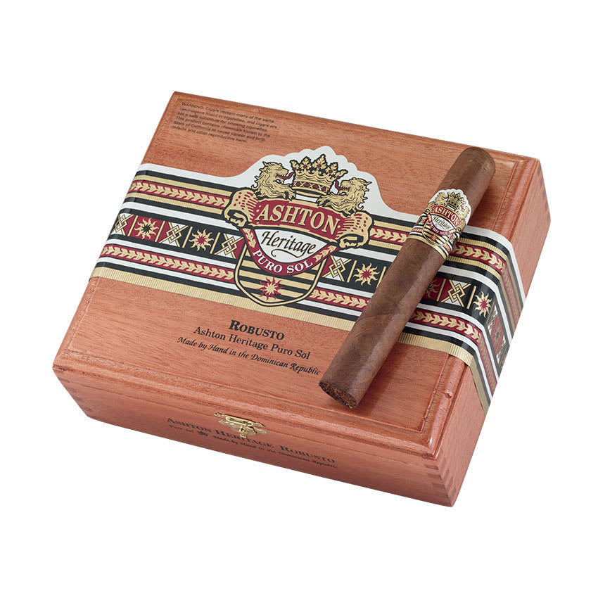 Ashton Heritage Puro Sol Robusto 5"1/2 * 50