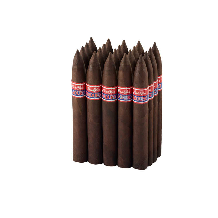 Flor De Oliva Maduro Torpedo 6"1/2 * 52