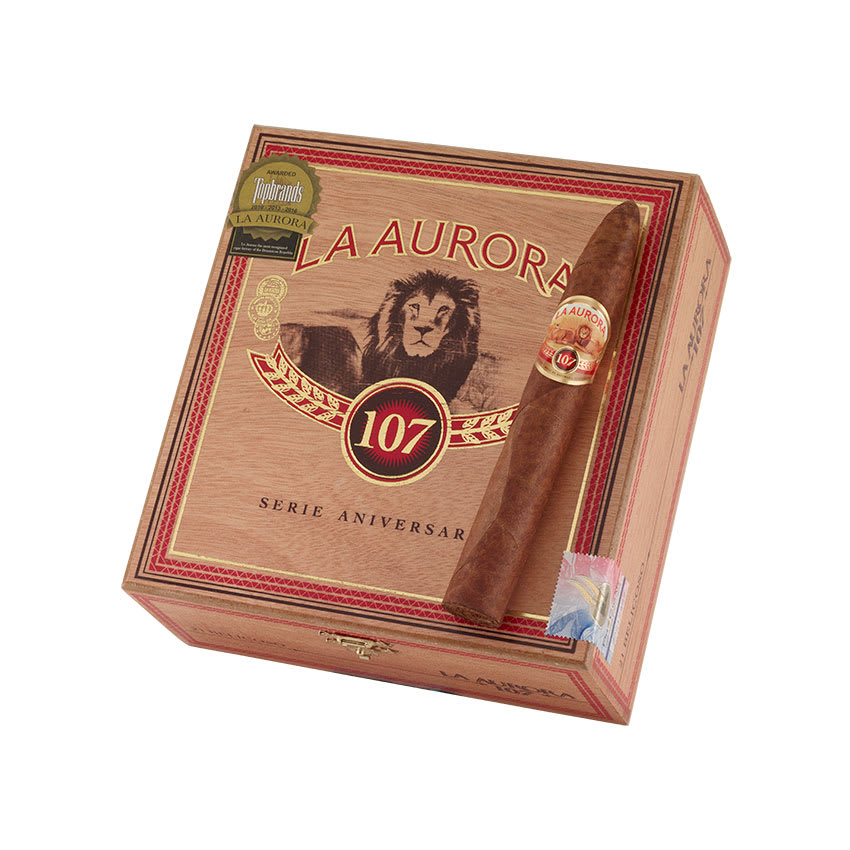 La Aurora 107 Belicoso 6"1/4 * 52