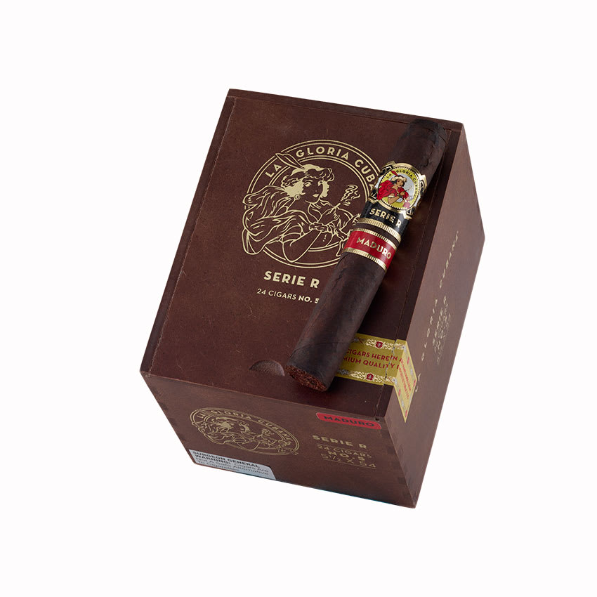 La Gloria Cubana Serie R Maduro No. 5 5"1/2 * 54