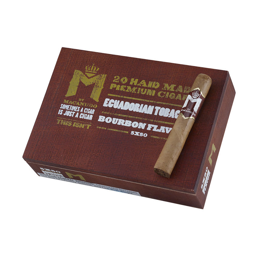 M Bourbon by Macanudo Robusto 5" * 50