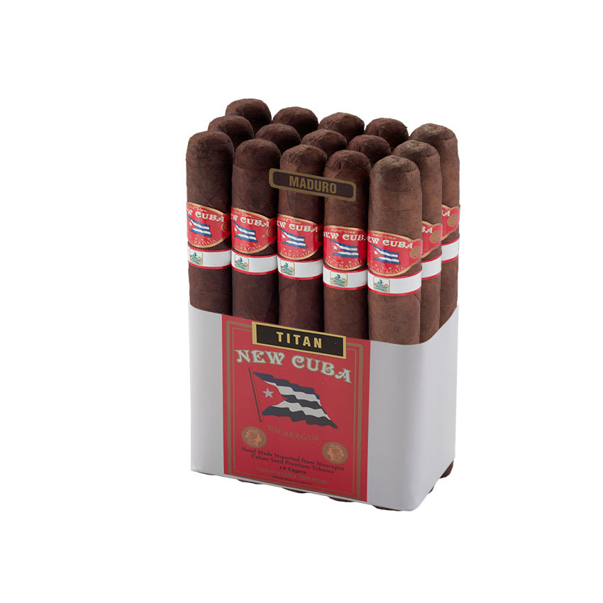 New Cuba Maduro Titan 6" * 60