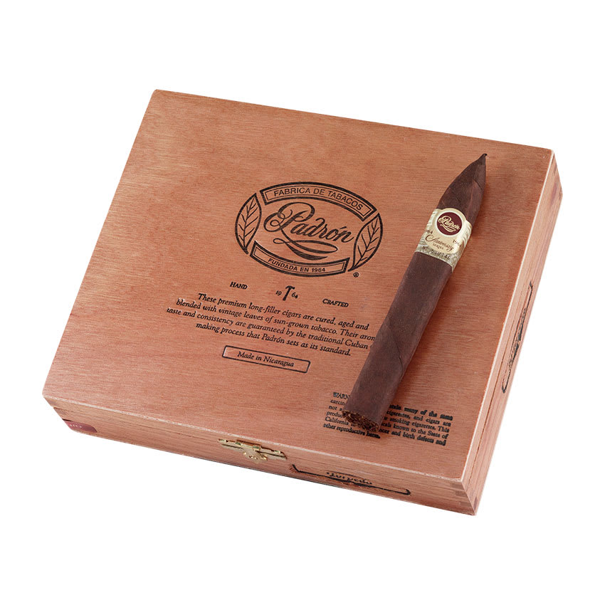 Padron 1964 Anniversary Torpedo Maduro 6" * 52