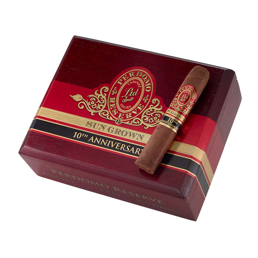 Perdomo Reserve 10th Anniversary Sun Grown Robusto 5" * 54