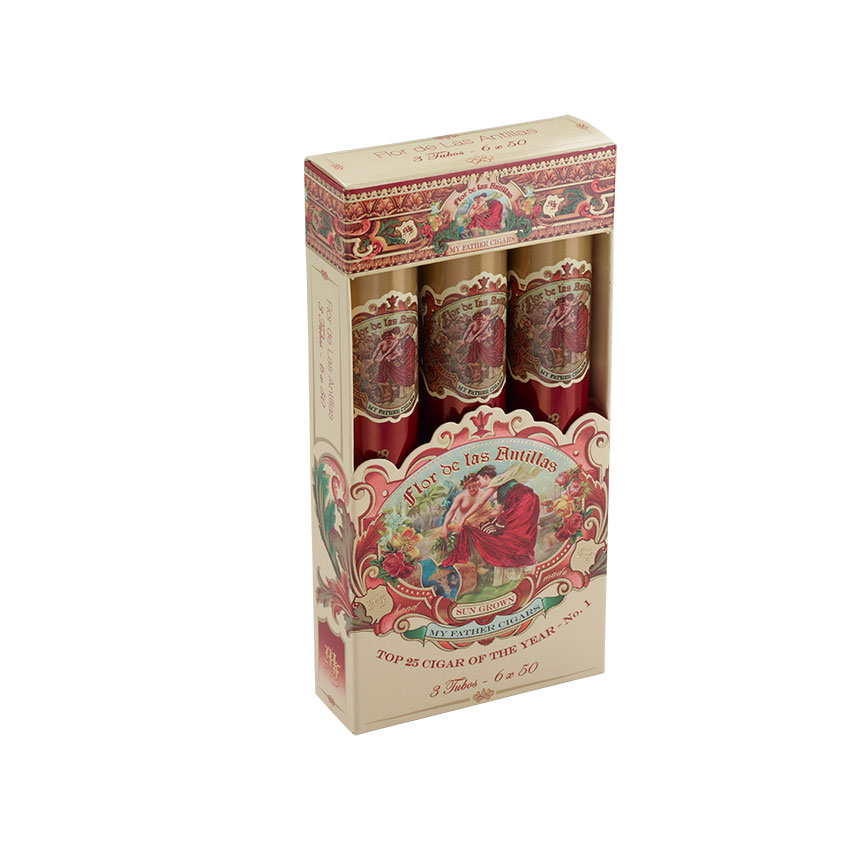 Flor de las Antillas Toro Tubo 6" * 50