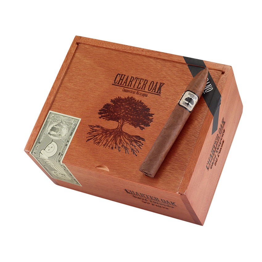 Foundation Charter Oak Habano Torpedo 6" * 52