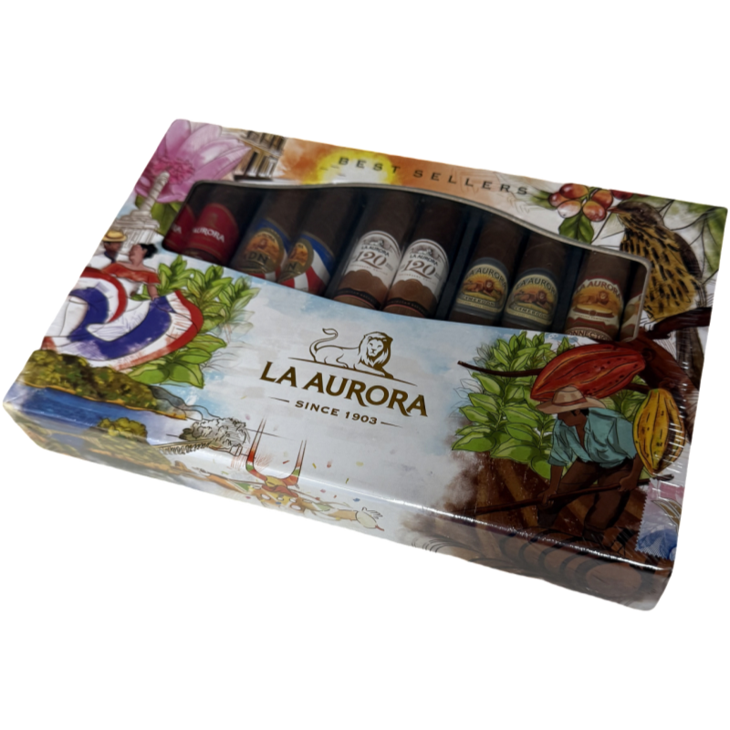 La Aurora Best Sellers USA Toro 10-Cigar Sampler
