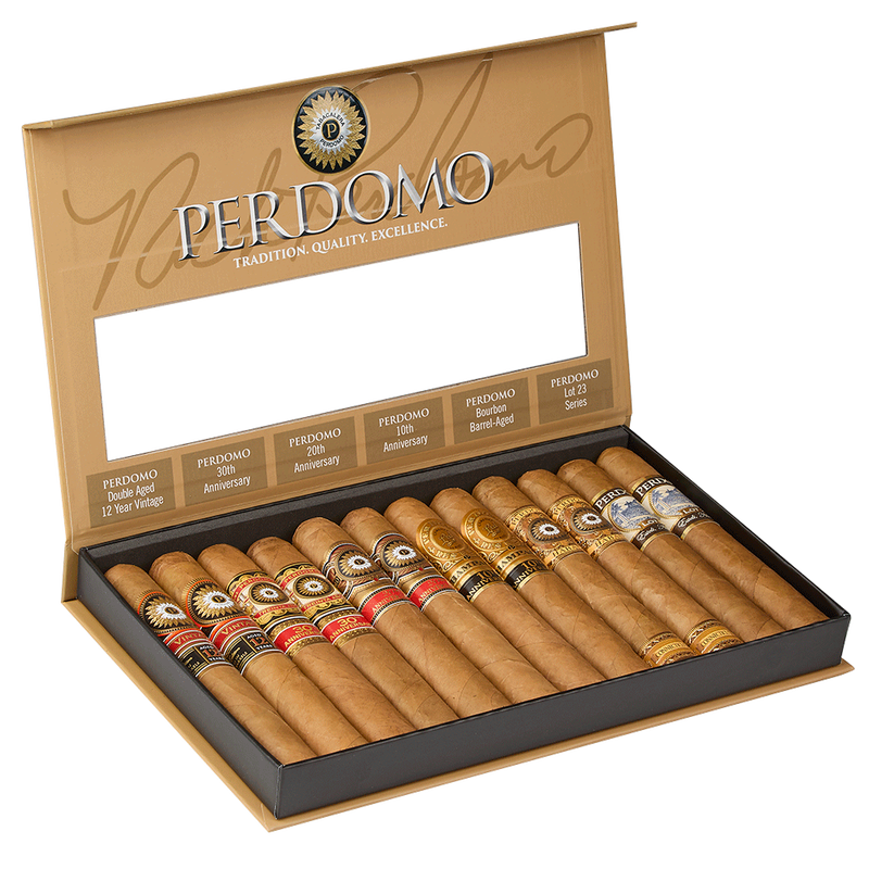 Perdomo Connoisseur Connecticut Collection 12-Cigar Sampler