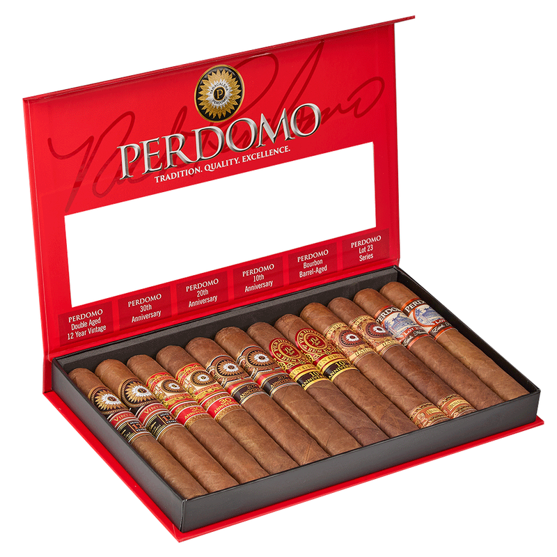 Perdomo Connoisseur Sun Grown Collection 12-Cigar Sampler